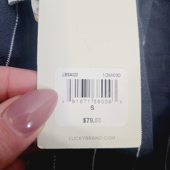 Lucky Brand Boho Off The Shoulder Top - Picture 7 of 8